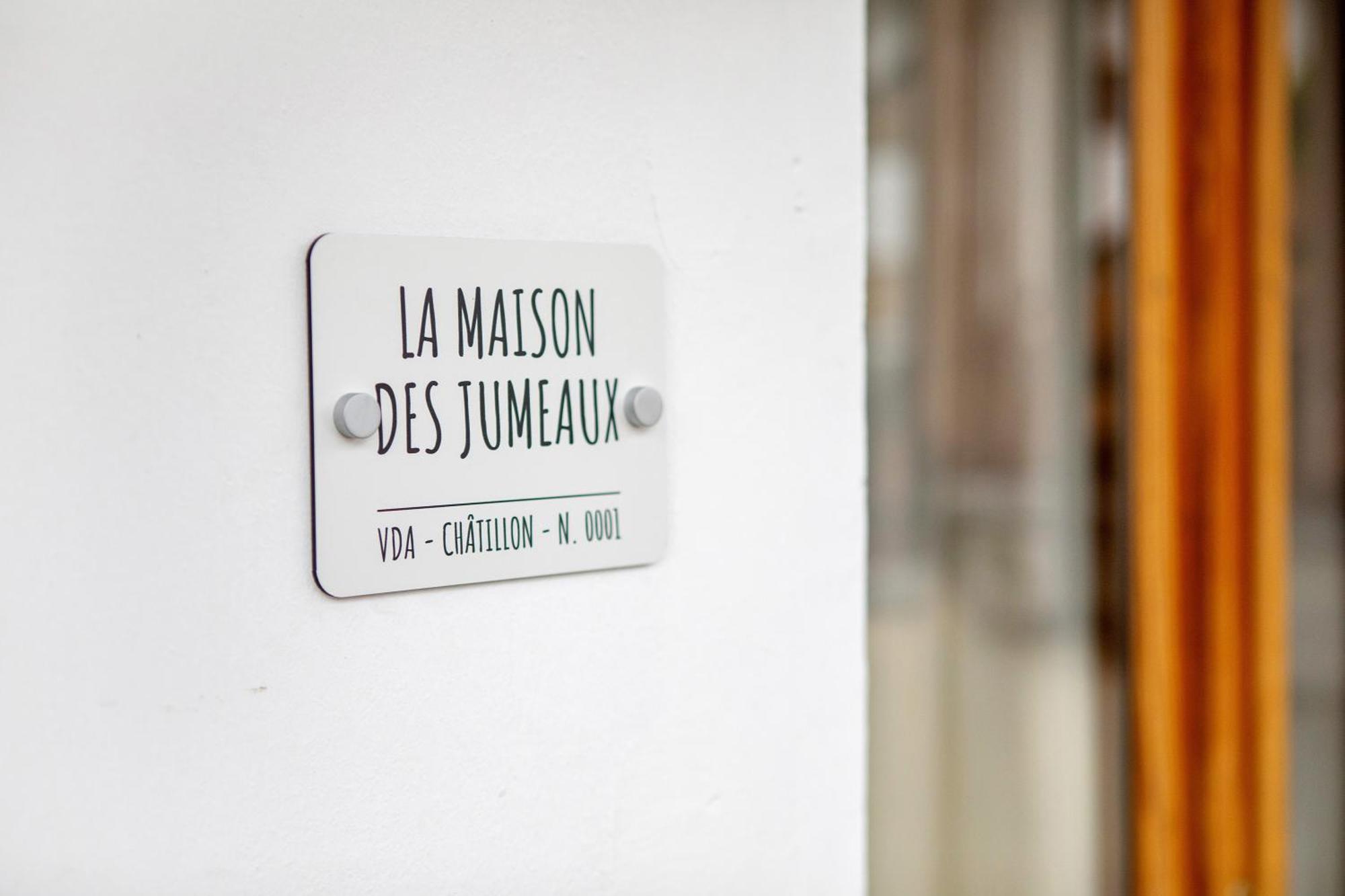 La Maison Des Jumeaux Châtillon Exterior photo